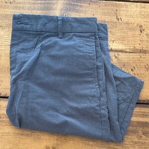 Men's black & gray striped shorts